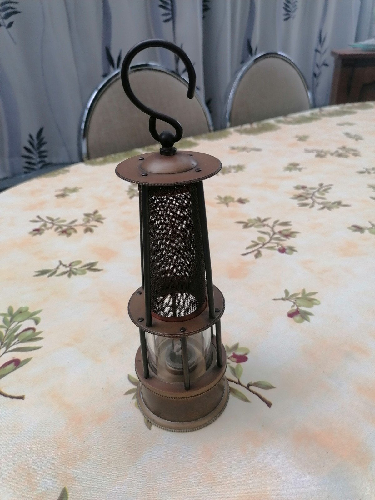 ancienne lampe de mineur du Borinage, Antiquités & Art, Enlèvement ou Envoi