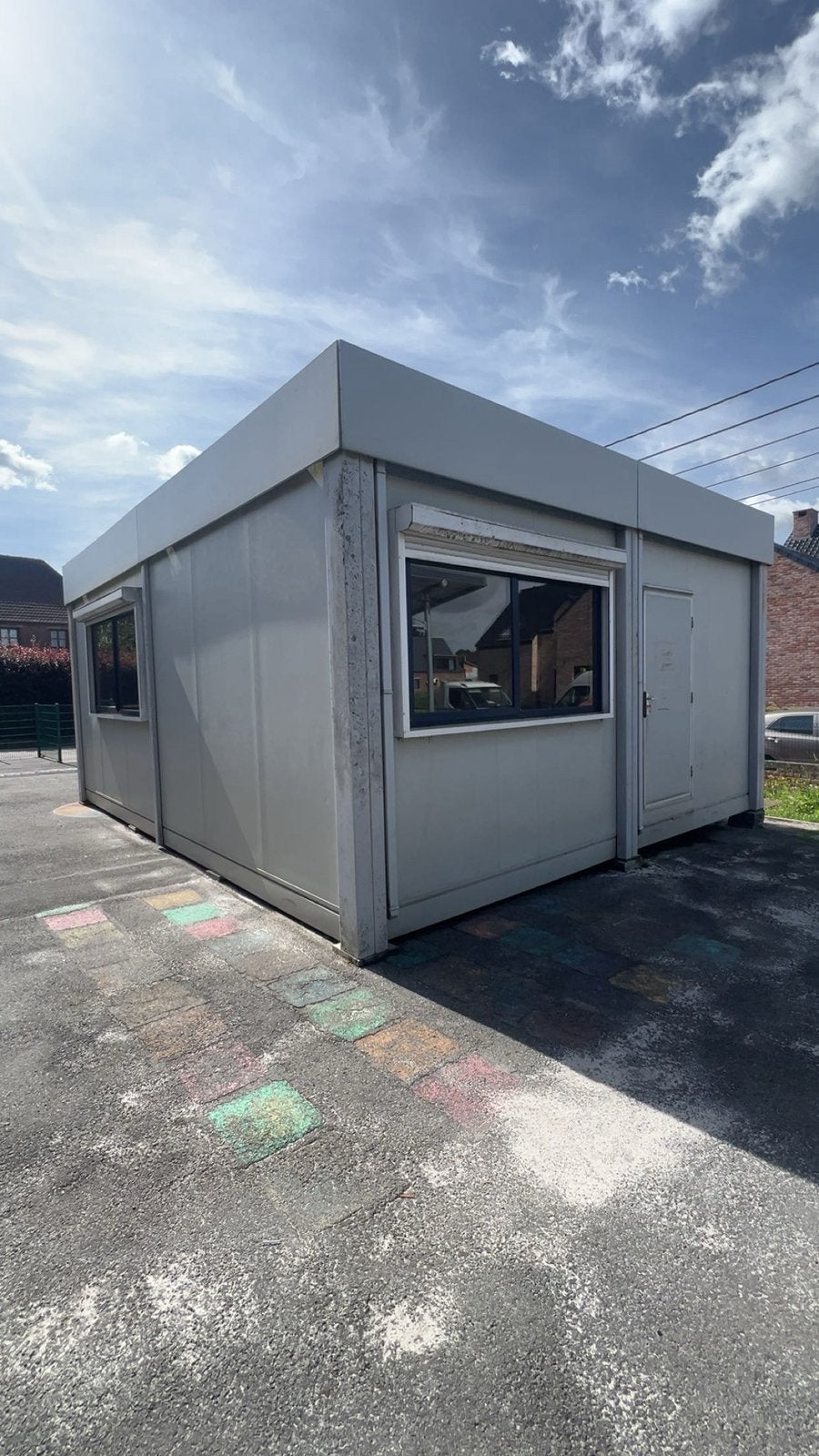 Module préfabriqué +\- 40m2 pret a l’emploi, Articles professionnels, Enlèvement