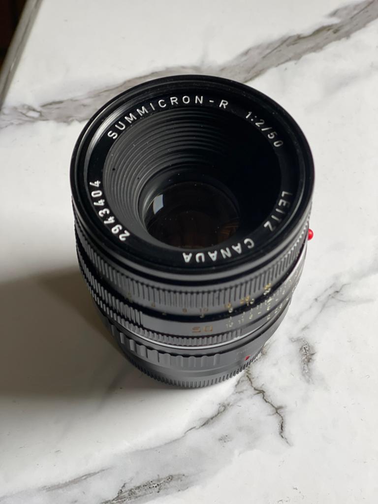 Leitz Leica Summicron R 50mm f2, Ophalen of Verzenden, Zo goed als nieuw