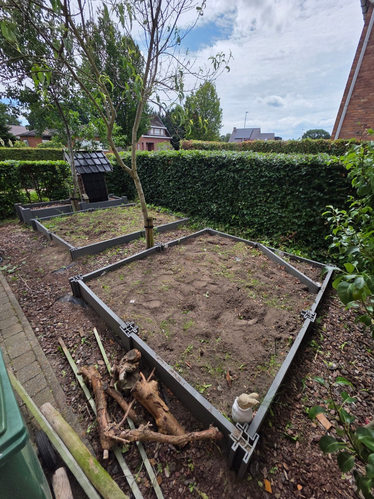 Complete modulaire composiet moestuinbakken – volledig of in, Ophalen