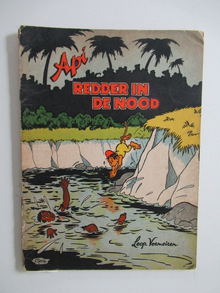 api, redder in nood....1st druk 1948, Livres, BD, Enlèvement ou Envoi, Utilisé