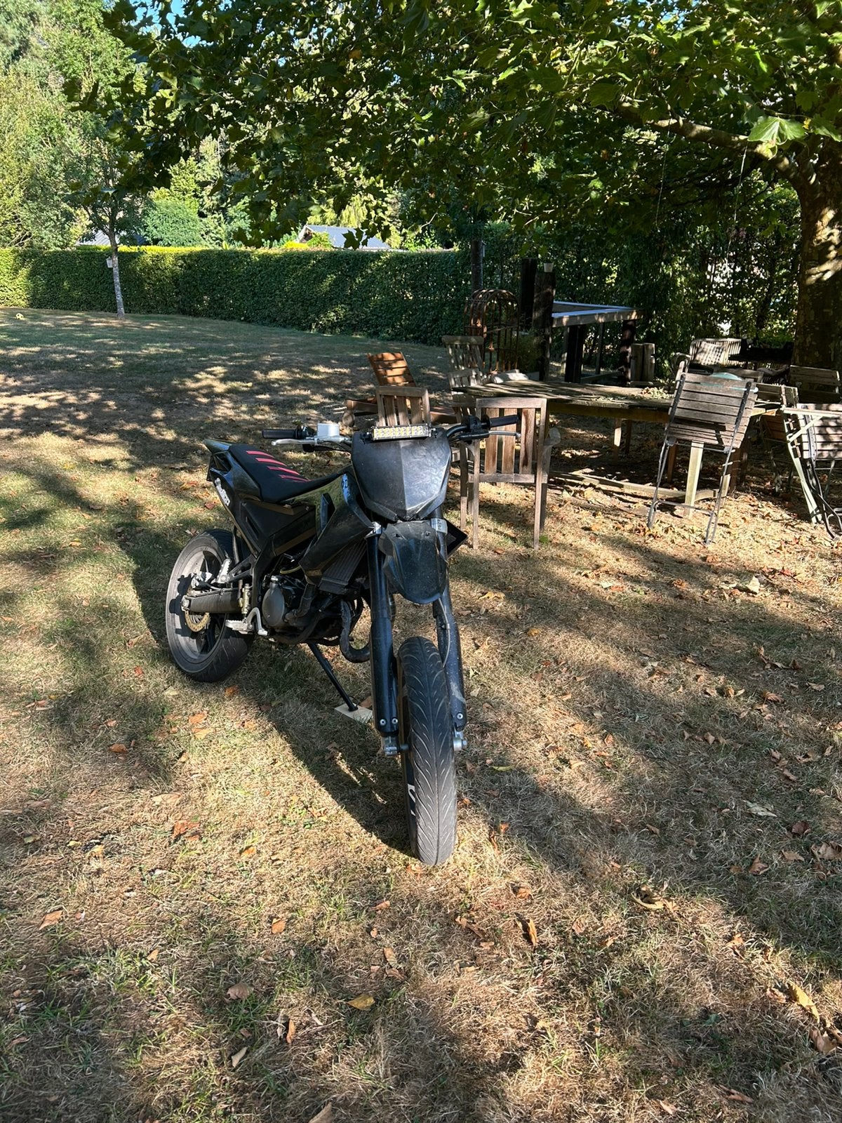 Derbi senda racing 2018, Fietsen en Brommers, Brommers | Derbi, Ophalen, 6 versnellingen, Gebruikt, Klasse B (45 km/u)
