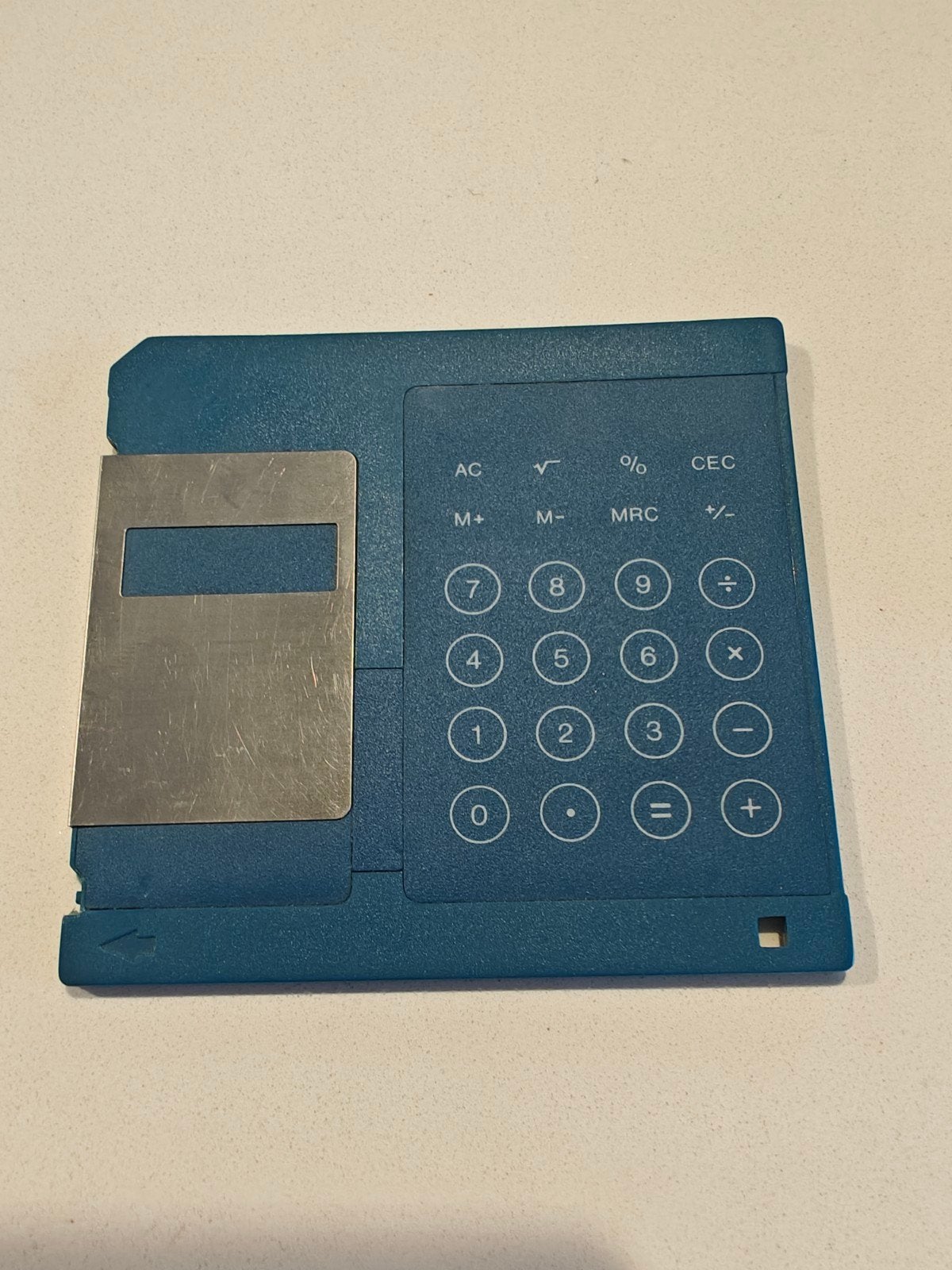 Diskette vintage rekenmachine, Ophalen of Verzenden