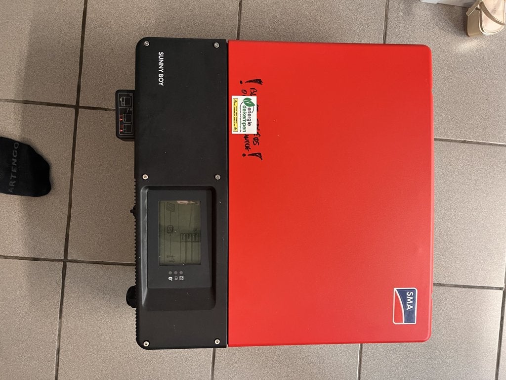 SMA sunny boy 5.0, Ophalen, Gebruikt, Compleet systeem, Minder dan 100 wattpiek