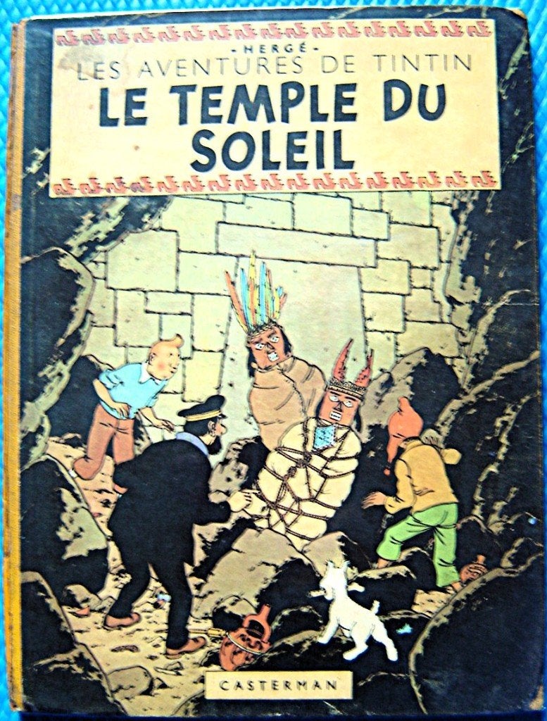 TINTIN "Le Temple du Soleil" - EO, Livres, Une BD, Enlèvement ou Envoi, Utilisé, Hergé