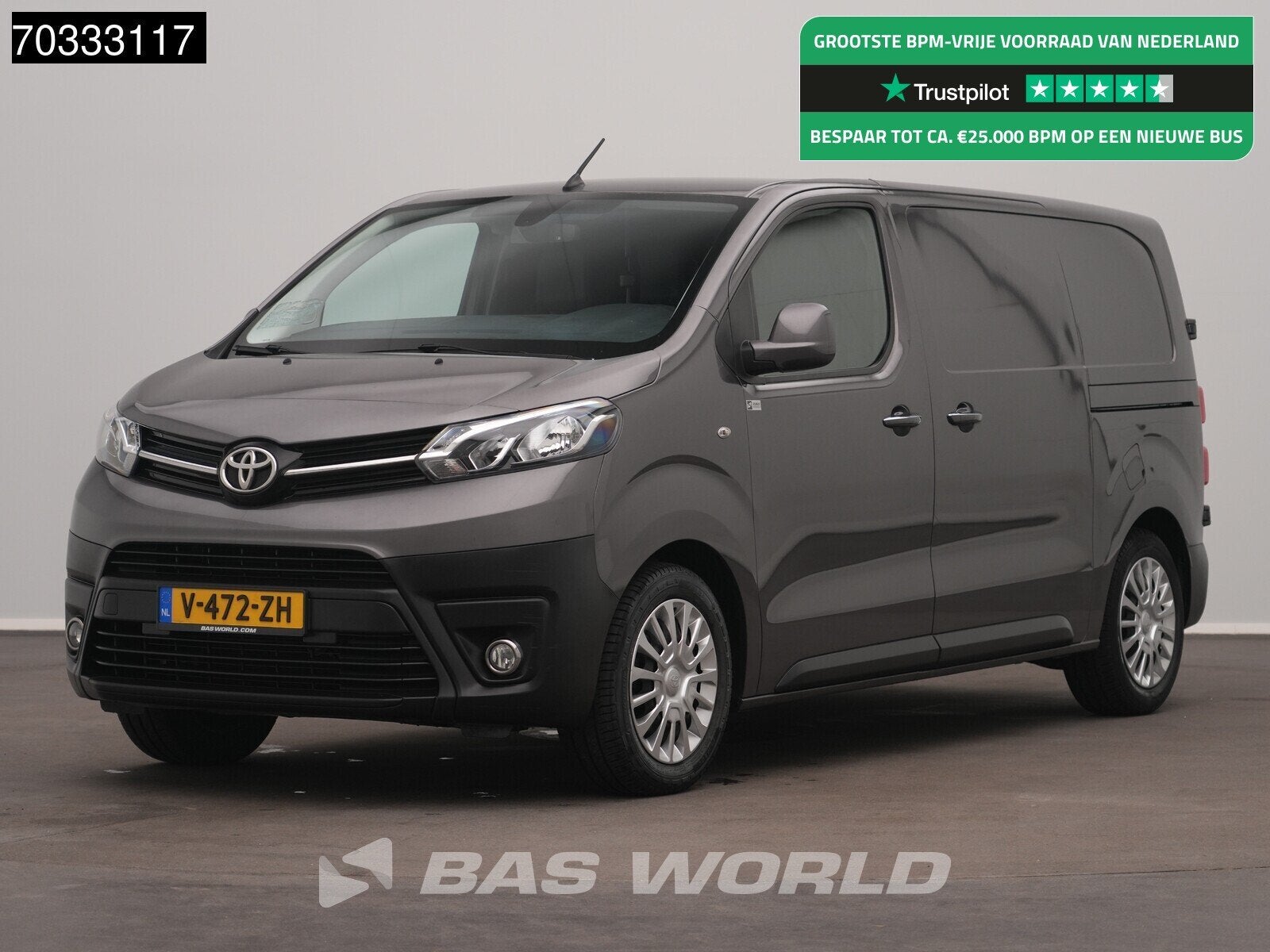 Toyota ProAce 116pk Dubbel Cabine 2x Schuifdeur L2H1 Airco r, Argent ou Gris, Achat, 1608 kg, Euro 6