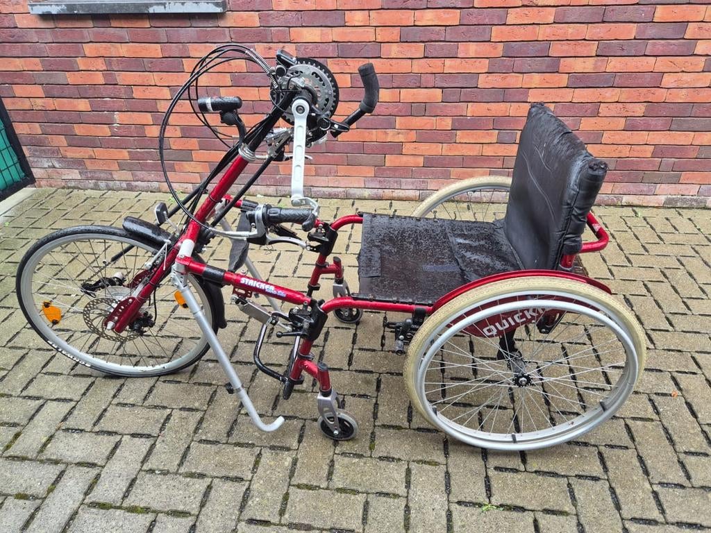 Handbike, Ophalen