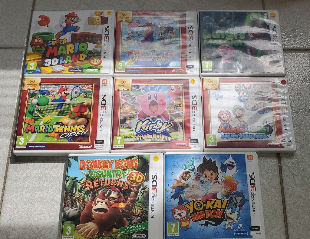 Verschillende Nintendo 3DS/2DS games.!, Games en Spelcomputers, Gebruikt, Overige genres, 1 speler, Ophalen of Verzenden
