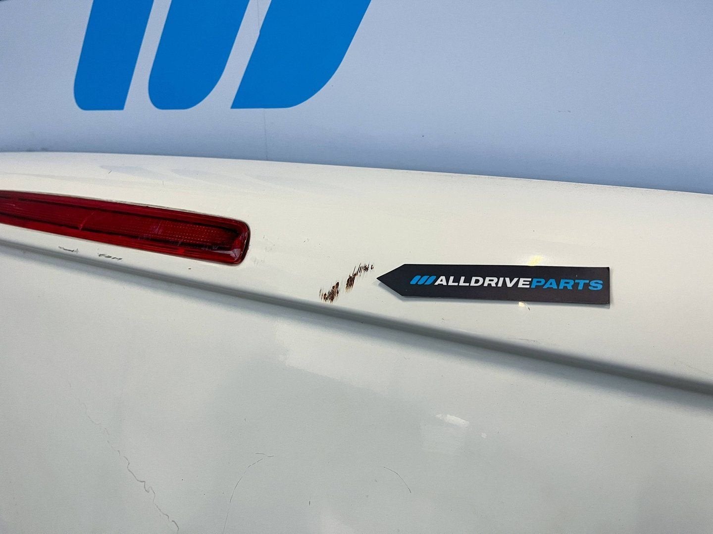 Achterklep VW Volkswagen T5 wit R902 dicht 7E0827025F, Gebruikt, -, Ophalen of Verzenden, Achter