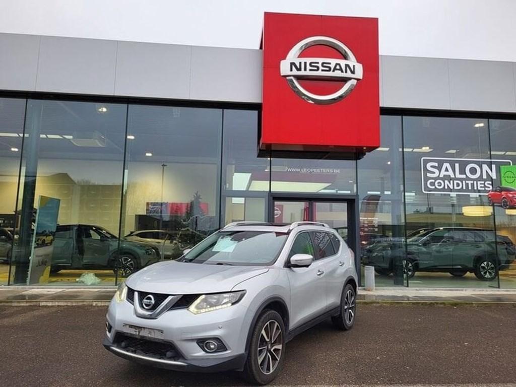 Nissan X-Trail N-Connecta 7 plaatsen, Auto's, 149 g/km, 120 kW, Parkeersensor, Zilver of Grijs