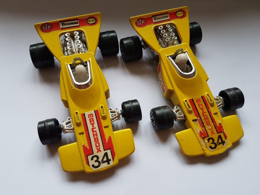 1971 K-34 Formule 1 Speed kings 10 eur pièce, Enlèvement ou Envoi, Utilisé, Voiture