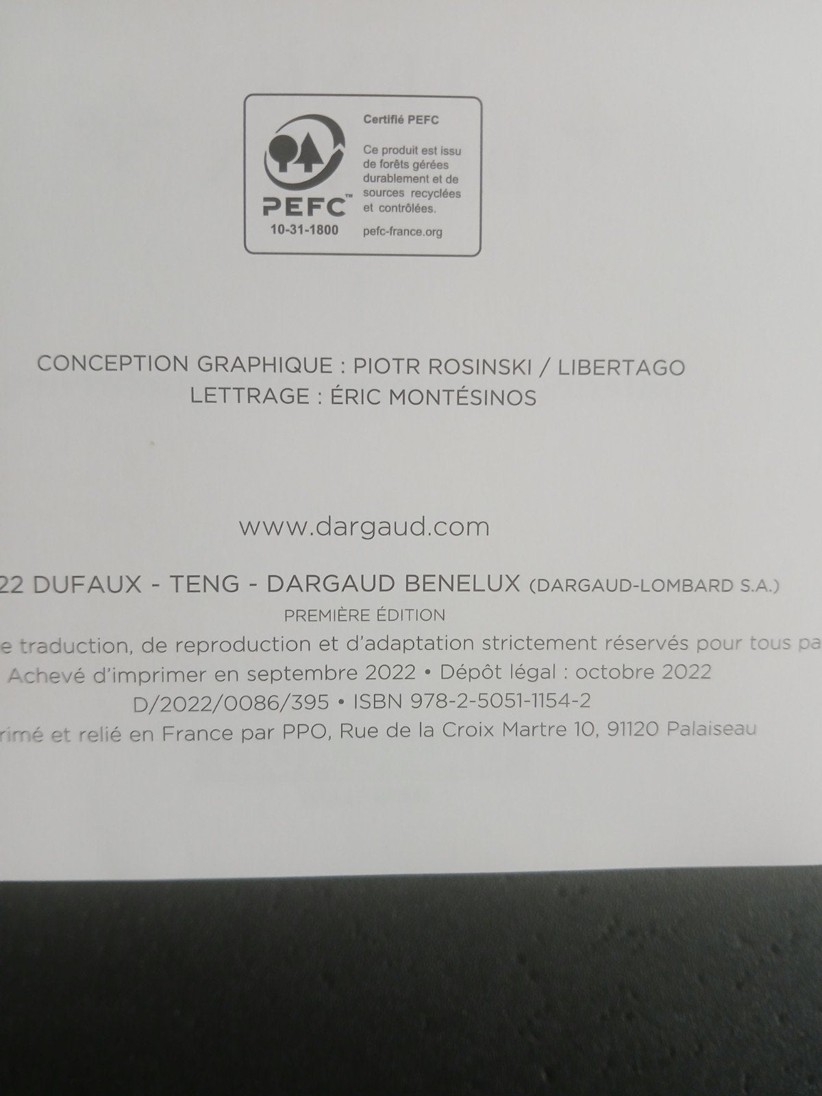 Bd complainte des landes perdues 14,EO, Livres, Enlèvement ou Envoi