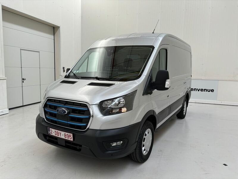 Ford E-Transit * E Transit L2-H2 *- POWER ON BOARD *, Auto's, Automaat, 269 pk, Stof, Gebruikt