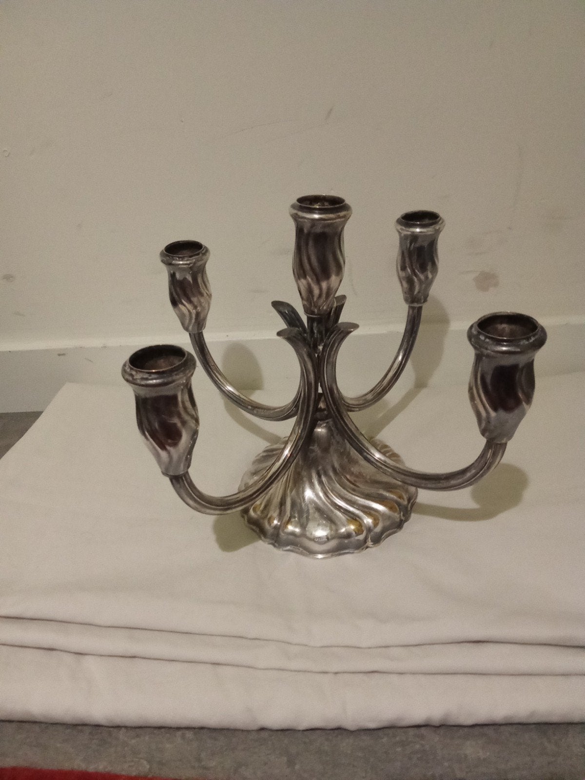 chandeliers en argent, Antiquités & Art, Enlèvement ou Envoi