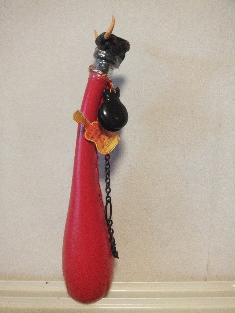 spaanse fles met castagnette, Collections, Vins, Neuf, Enlèvement ou Envoi, Pleine, Vin rouge