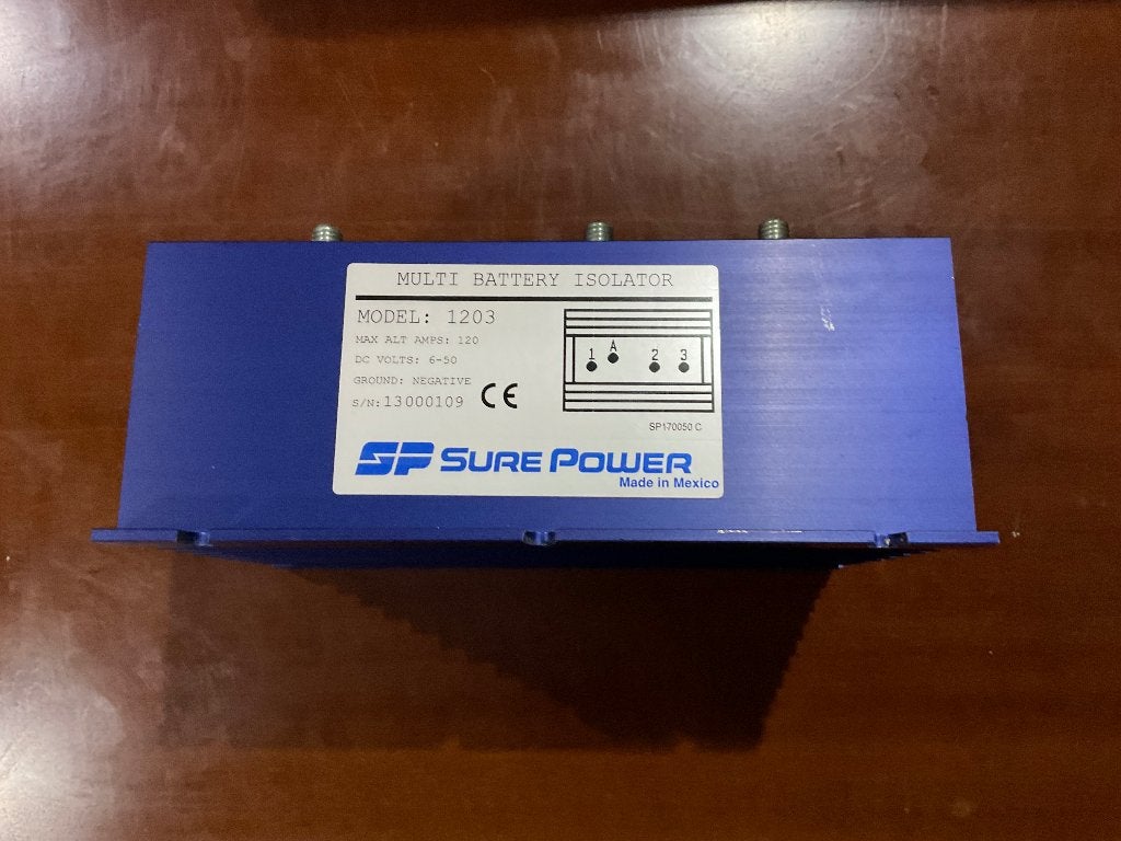 Sure power 120A dynamo verdeler 3 uitgangen, Ophalen, Zo goed als nieuw