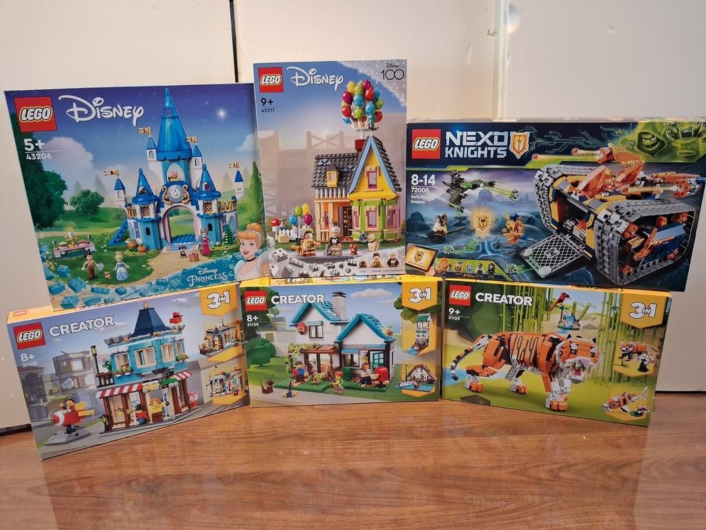 Sets Lego Creator 3 en 1.., Walt Disney, Friends, NOUVEAU, Neuf, Enlèvement ou Envoi, Lego, Ensemble complet