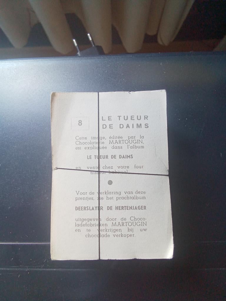 Images Martougin (le tueur de daims), Collections, Enlèvement ou Envoi