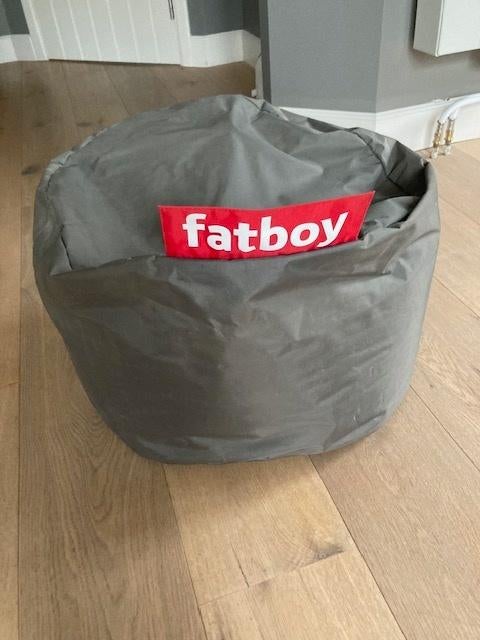 Fatboy Point poef voor binnen 50x50x35 cm, Maison & Meubles, Sièges-poires, Enlèvement ou Envoi, Gris, Pouf