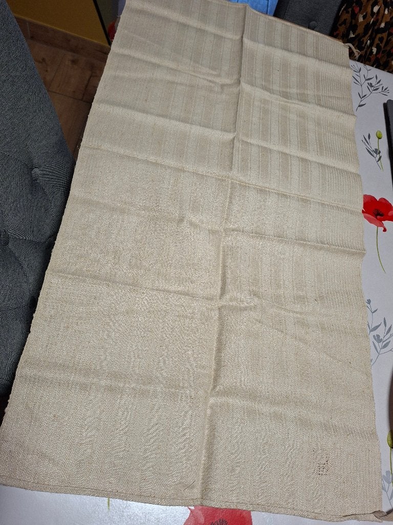 SERVIETTE DE LIN WEHRMACHT WWII TBE / PHOTOS, Enlèvement ou Envoi, Armée de terre, Autres types