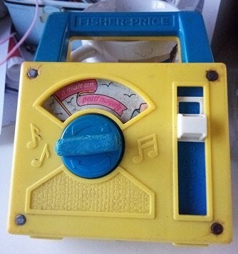 fisher Vintage radio à remonter 1980 8€, Kinderen en Baby's, Speelgoed | Fisher-Price, Ophalen of Verzenden, Gebruikt, Overige typen