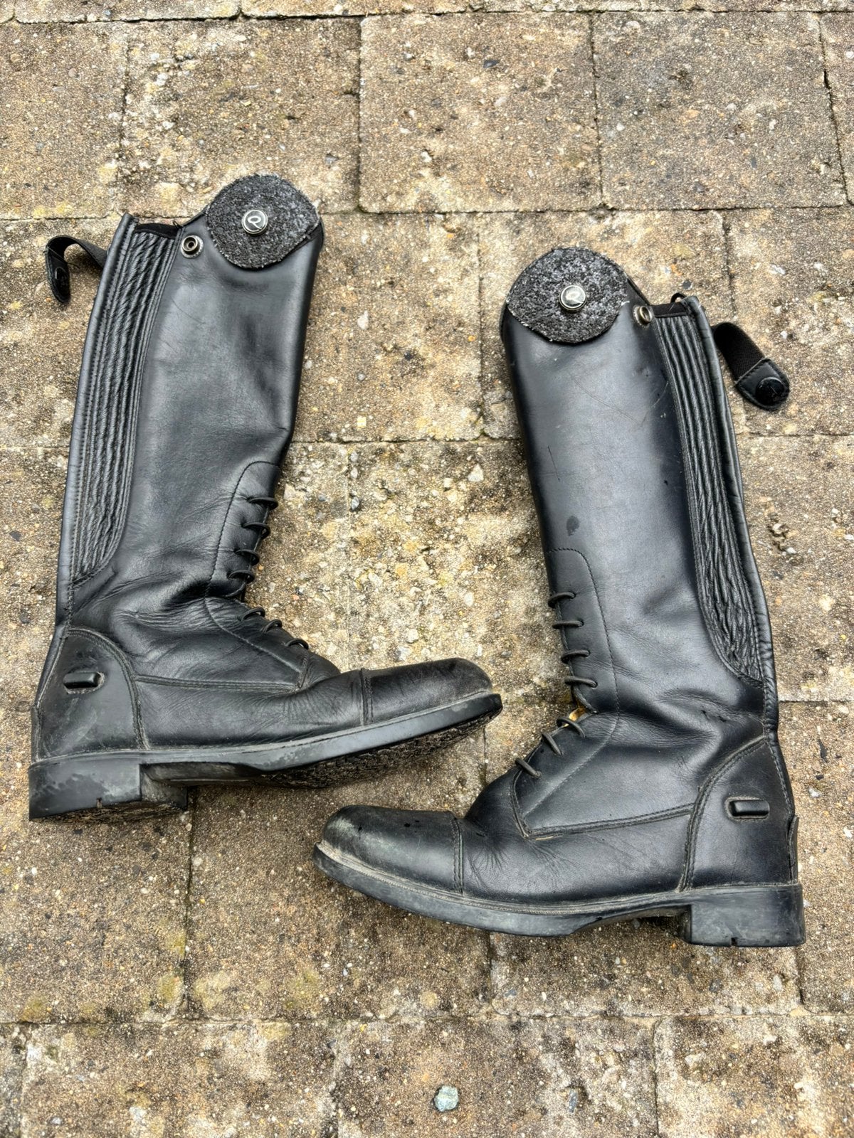 Rijlaarzen QHP - maat 32, Dieren en Toebehoren, Paardrijkleding, Ophalen, Gebruikt, Kinderen, Schoeisel