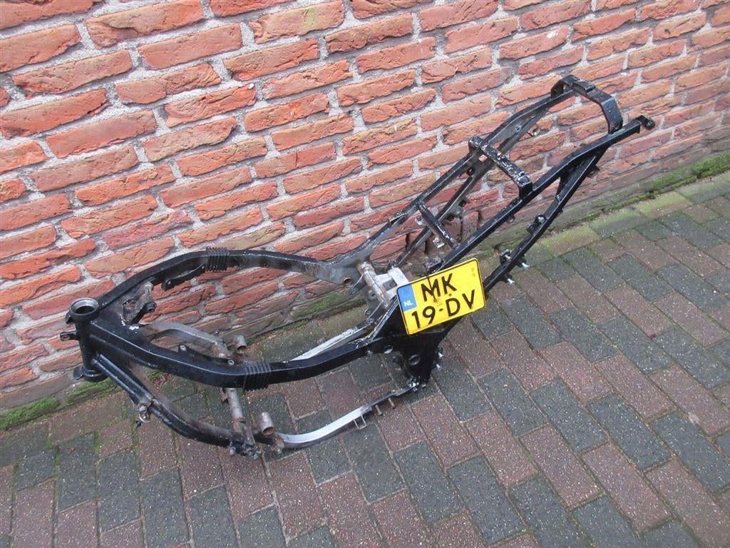 Kawasaki GPZ600R frame GPZ 600 kenteken kwarttarief oldtimer, Ophalen of Verzenden, Gebruikt