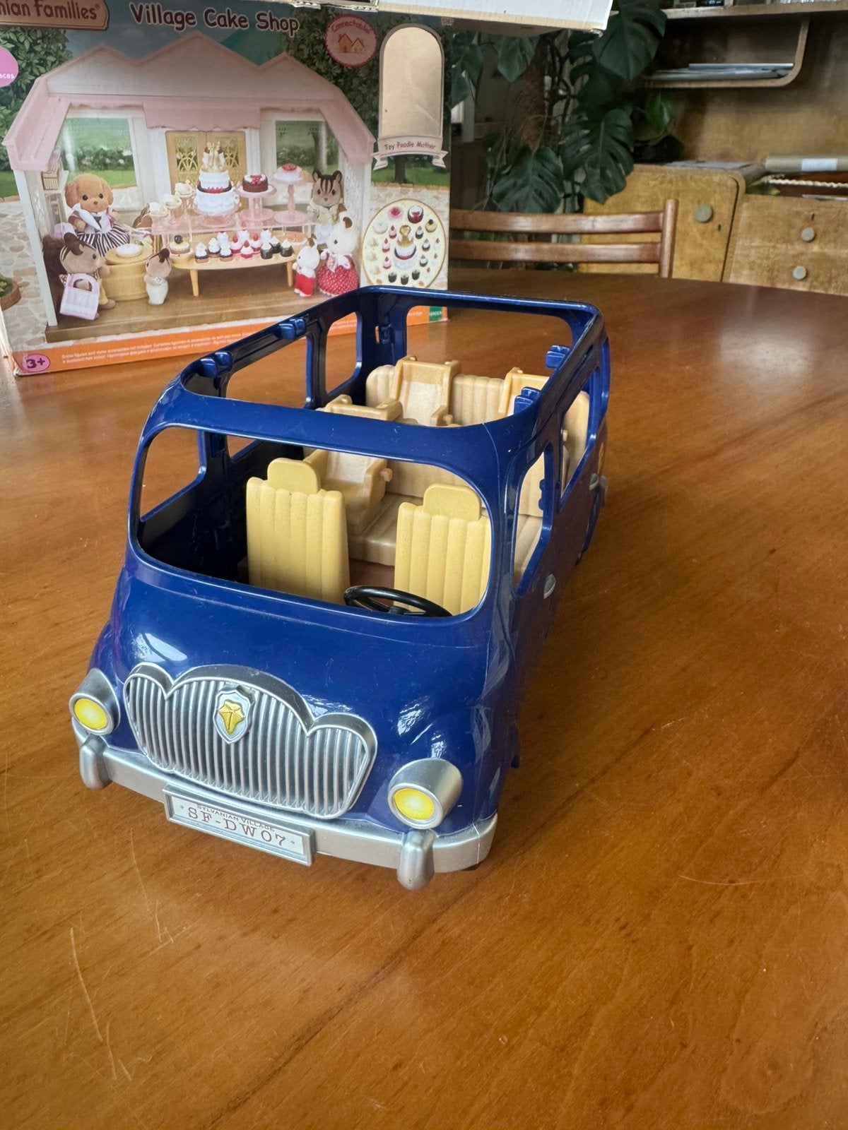 Sylvanian family bus met kindervervoer, Ophalen, Gebruikt