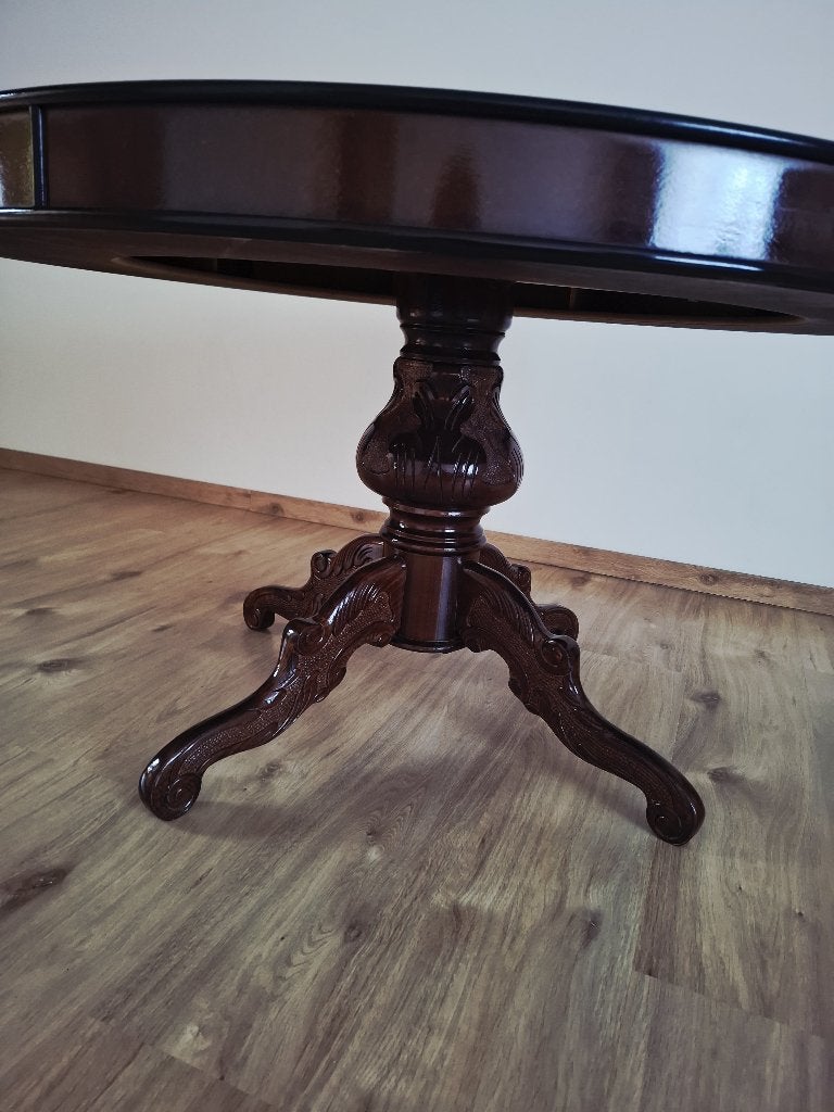 Eettafel, Huis en Inrichting, Ophalen, Zo goed als nieuw, Rond
