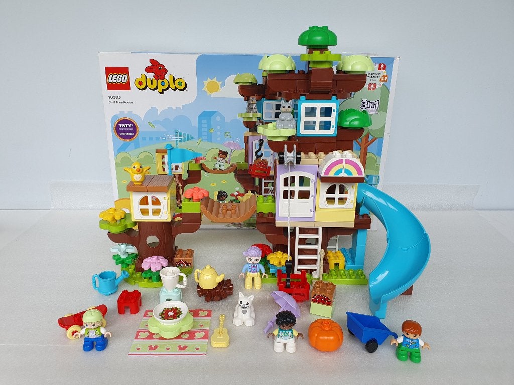 Lego Duplo 10993: 3in1 Boomhut, Kinderen en Baby's, Gebruikt, Ophalen of Verzenden, Compleet, Duplo