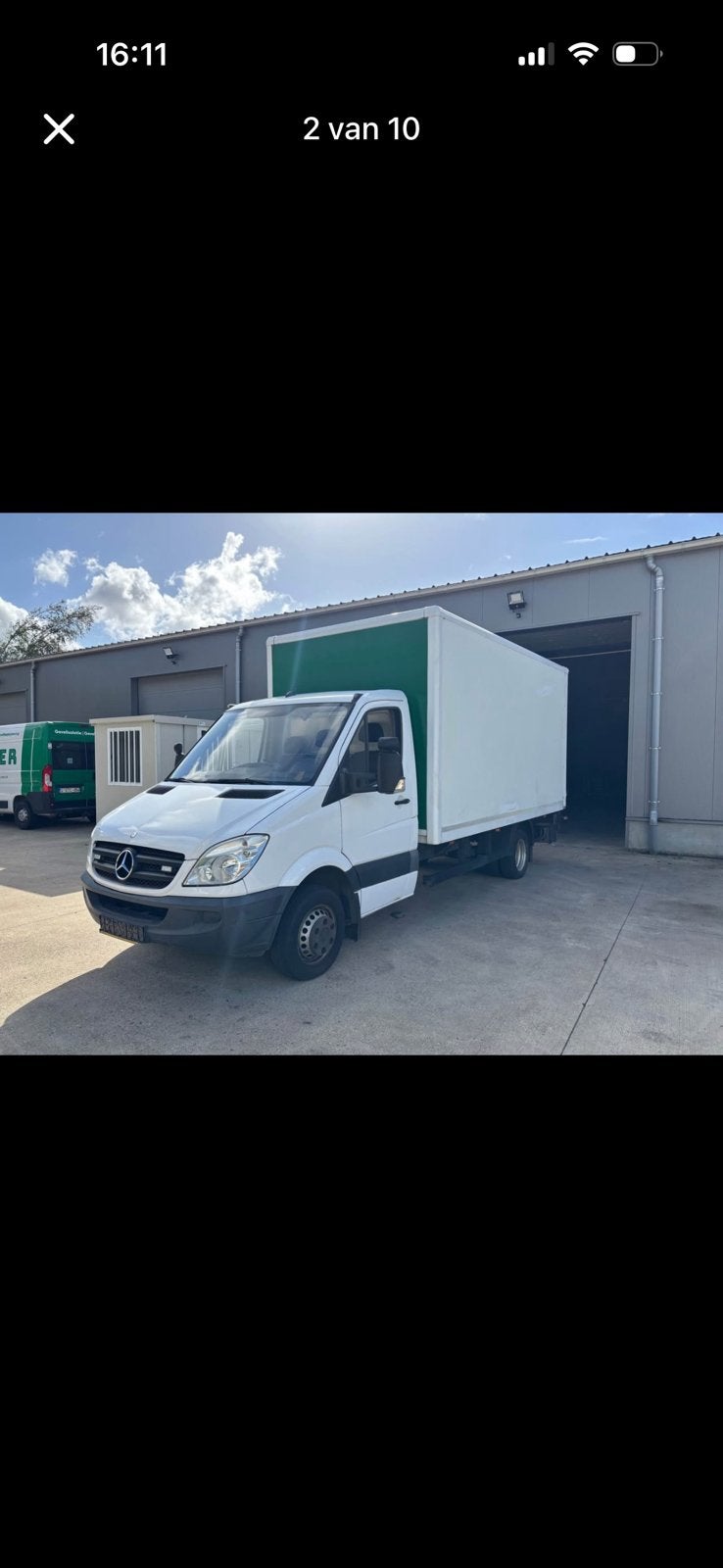 Mercedes sprinter 516, Auto's, Mercedes-Benz, Bedrijf, https://public.car-pass.be/mercedessprinter, Te koop