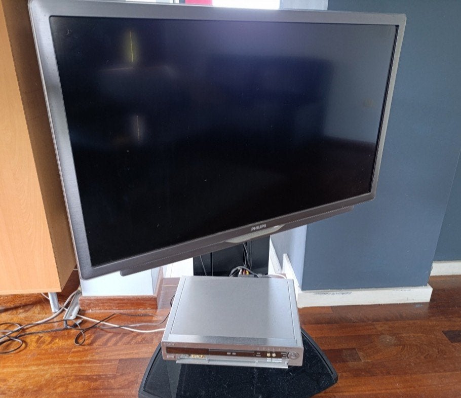 Tv met dvd speler, Audio, Tv en Foto, Televisies, Ophalen, Gebruikt, Philips