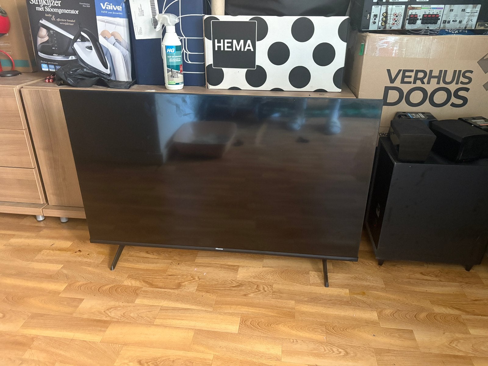 tv hilense, Ophalen, Zo goed als nieuw