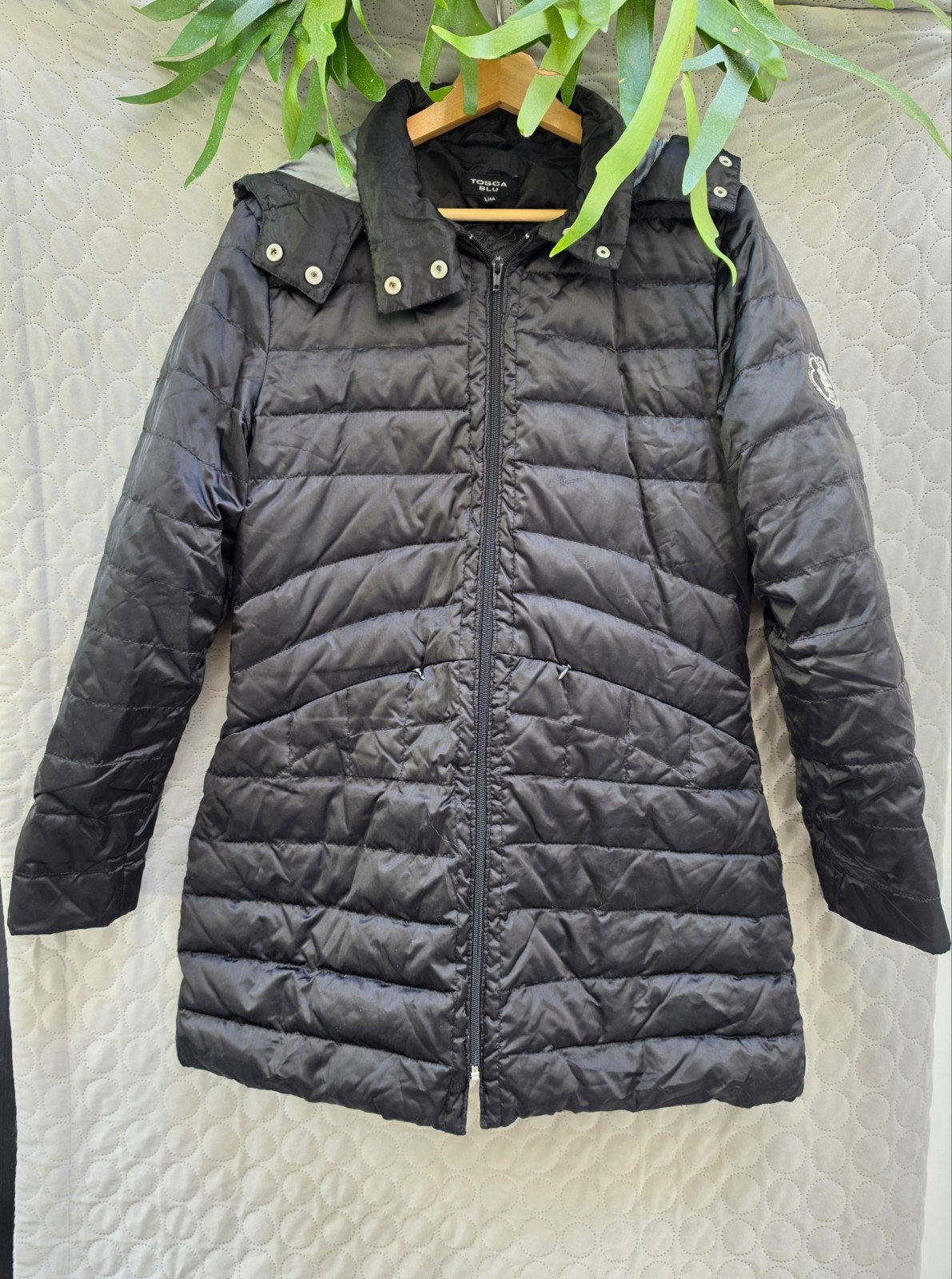 Doudoune en duvet d’oie taille 44 italienne, Kleding | Dames, Gedragen, Ophalen, Maat 38/40 (M), Tosca Blu