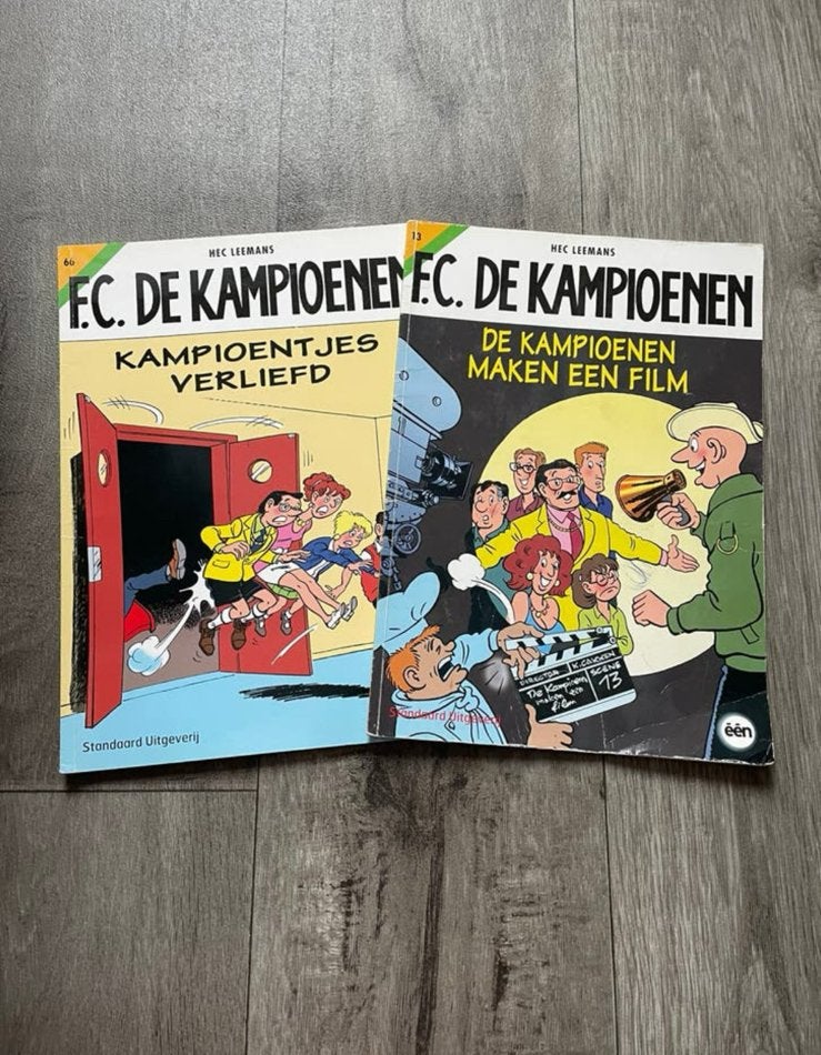 F.C. De kampioenen stripboeken, Enlèvement, Comme neuf