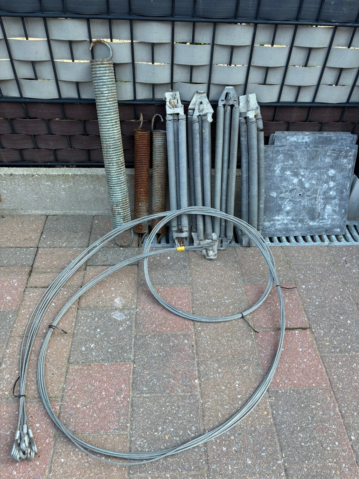 Trekveren/staalkabels, Ophalen, Zo goed als nieuw