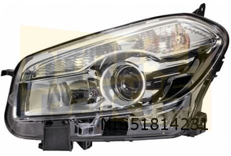 Nissan Qashqai (5/10-) koplamp Links OES! 26060BR02A, -, Verzenden, -, Nieuw