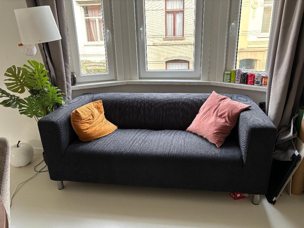 Moderne 2 persoons zetel, Huis en Inrichting, Zetels | Zetels, Ophalen, 150 tot 200 cm, Tweepersoons, 75 tot 100 cm