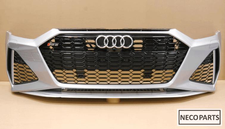 AUDI RS6 C8 BUMPER ORIGINEEL 6xPDC KLEUR LZ7G, Audi, Utilisé, Avant, Enlèvement ou Envoi