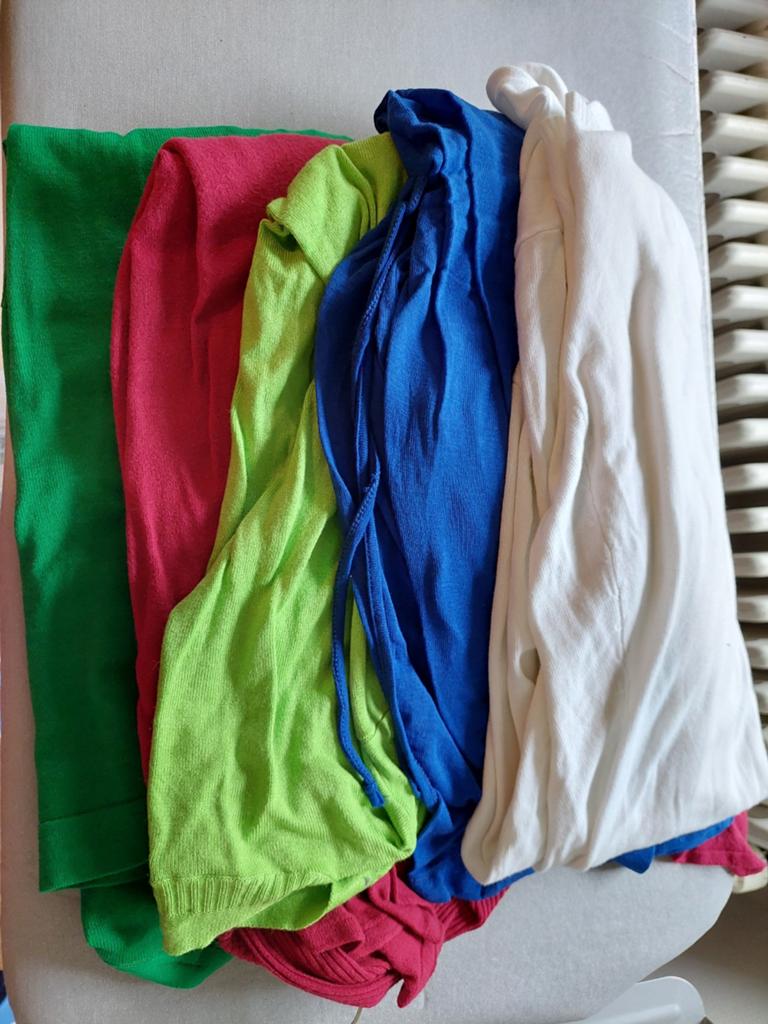 Lange cardigans, Ophalen