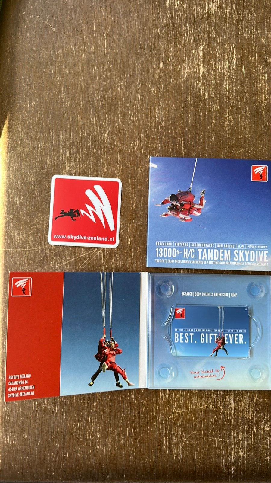 Skydive 2 personen, Tickets & Billets, Deux personnes, Bon cadeau, Autres types