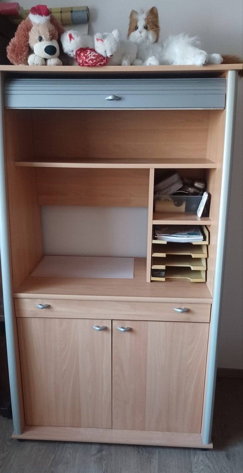 meuble de bureau avec volet, Enlèvement