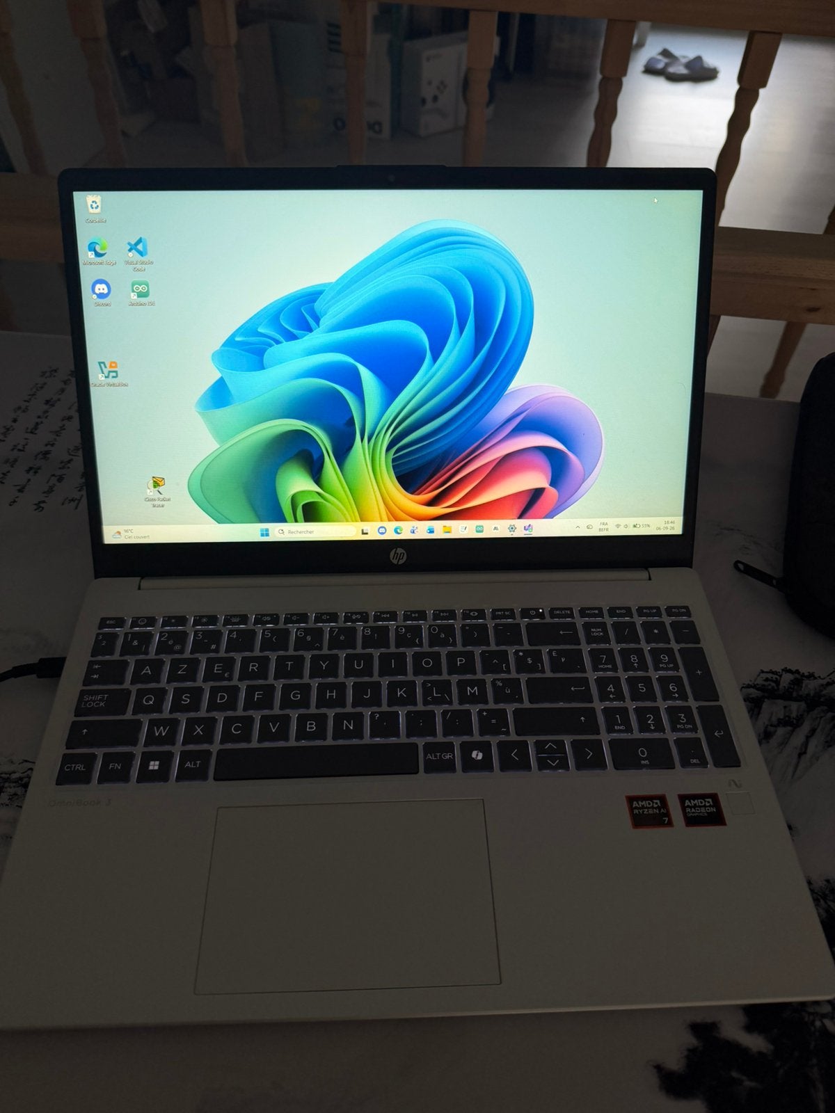 Pc omnibook 3 15-fn00xxx, Computers en Software, Windows Laptops, Ophalen, 2 tot 3 Ghz, 32 GB, Zo goed als nieuw