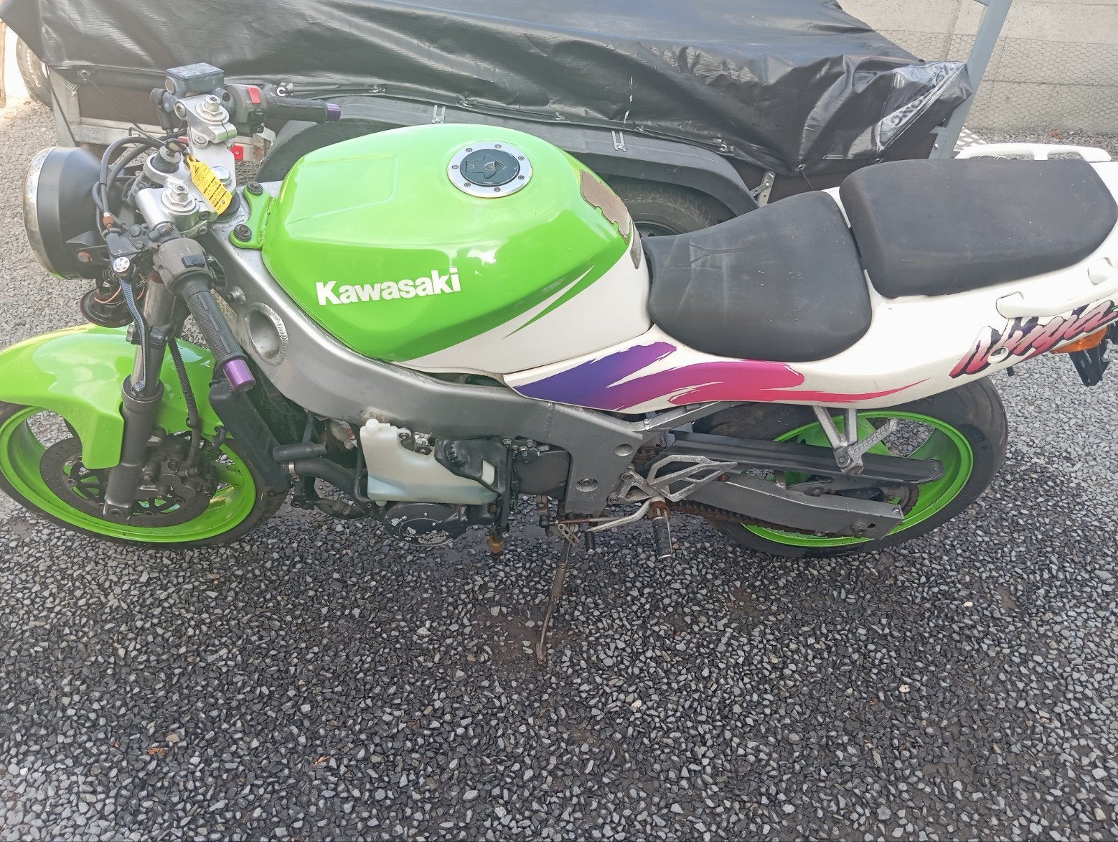 Kawasaki zx6r compleet of in onderdelen, Ophalen, Gebruikt