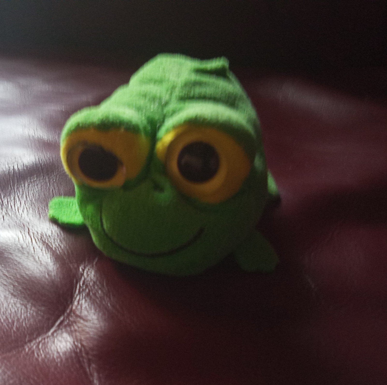 Grenouille verte doudou, Avec étiquette, Autres marques, Comme neuf, Petit (moins de 20 cm)