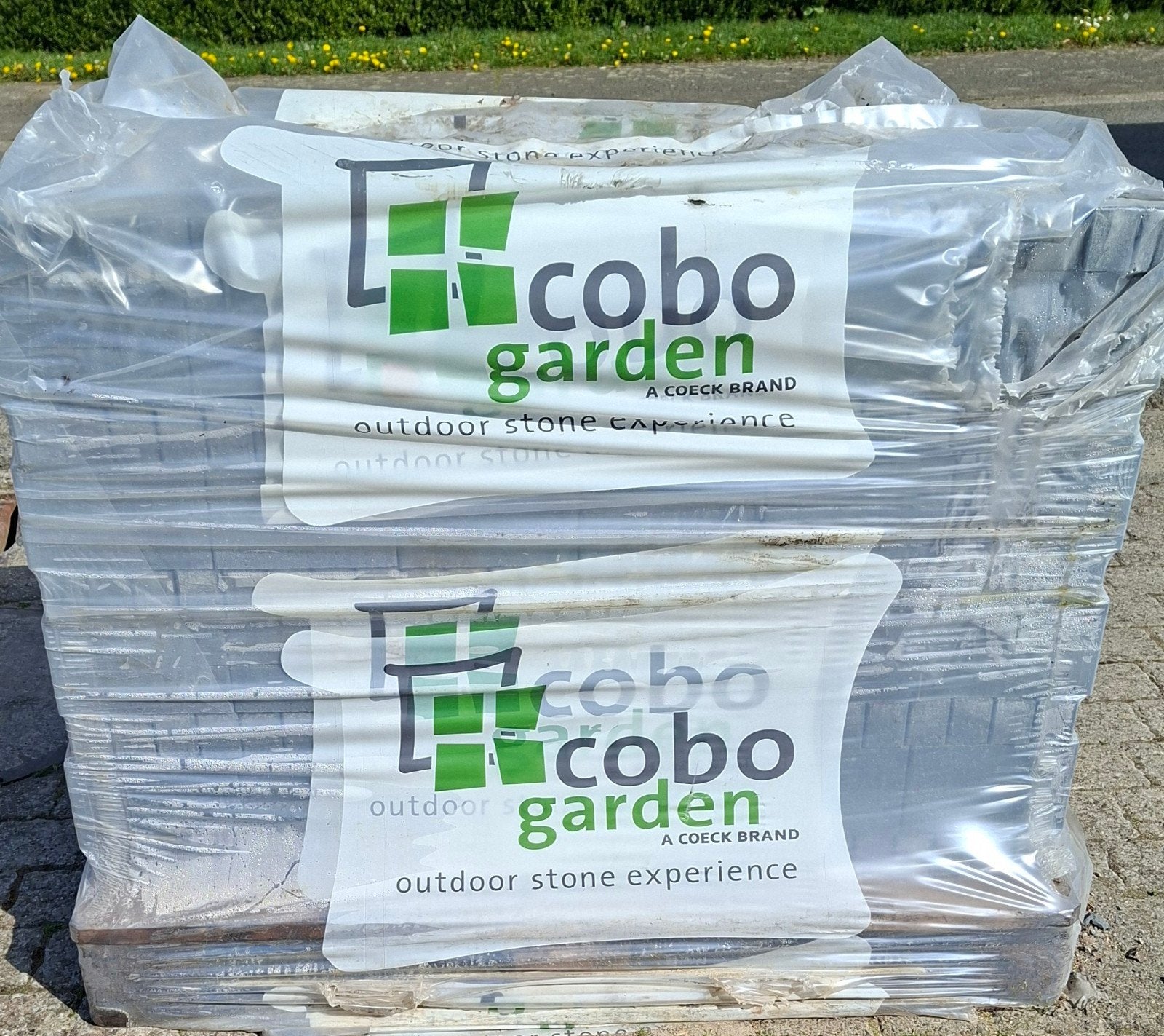 Cobo Garden 20x5x6 hardstenen tamboerijn klinkerklinkers, Ophalen, Nieuw, 10 m² of meer