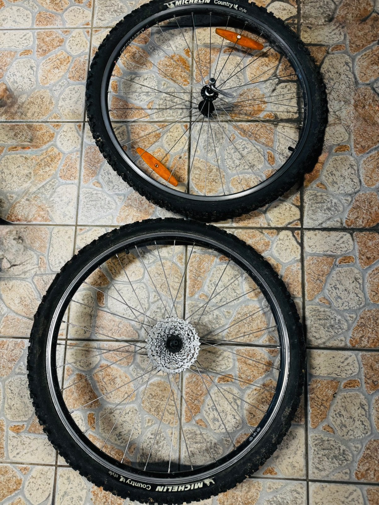 Roue VTT 26 pouces pneus Michelin, Enlèvement, Comme neuf, Roue