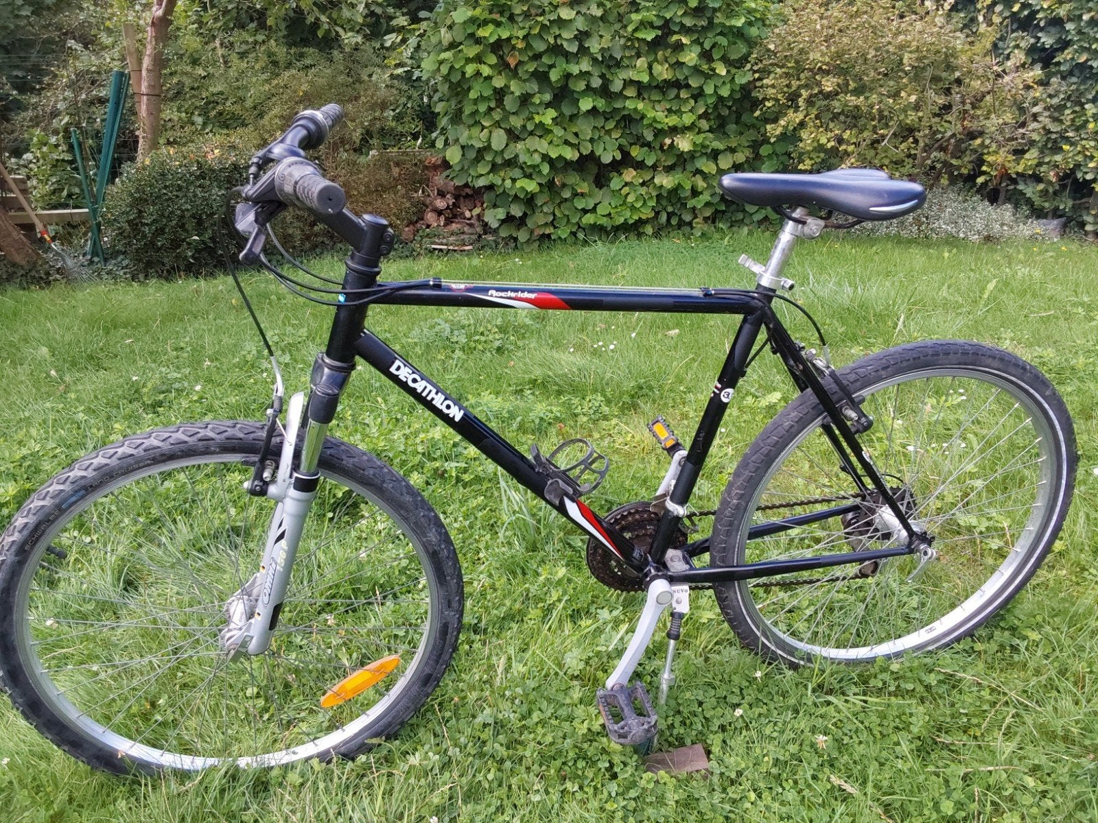 vélo VTC DECATHLON ROCKRIDER 26 ” en alu Taille ”L”, Enlèvement, 26 pouces, Suspension