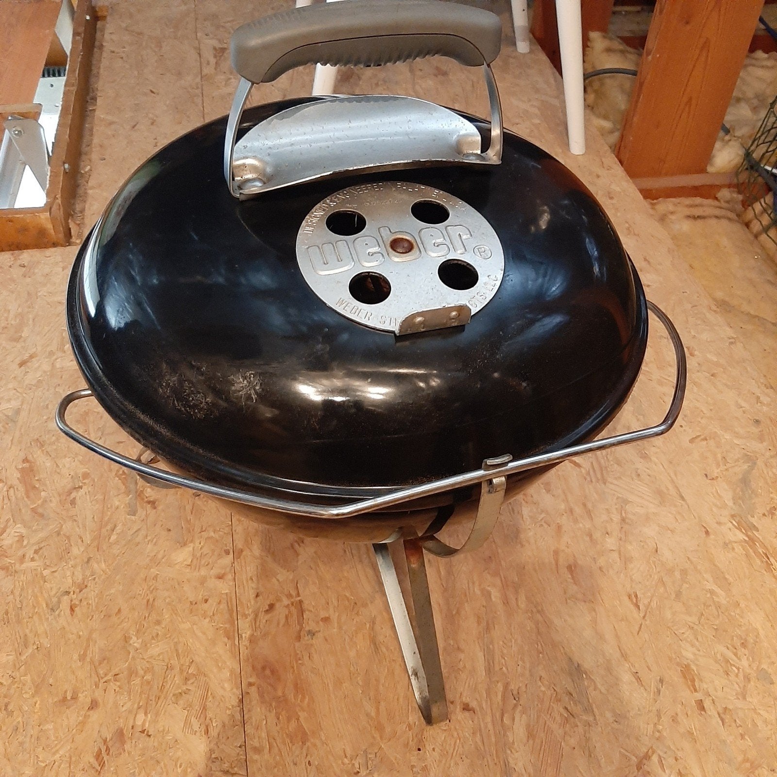 Tafelbarbecue Weber (35cm) Goede staat, Ophalen