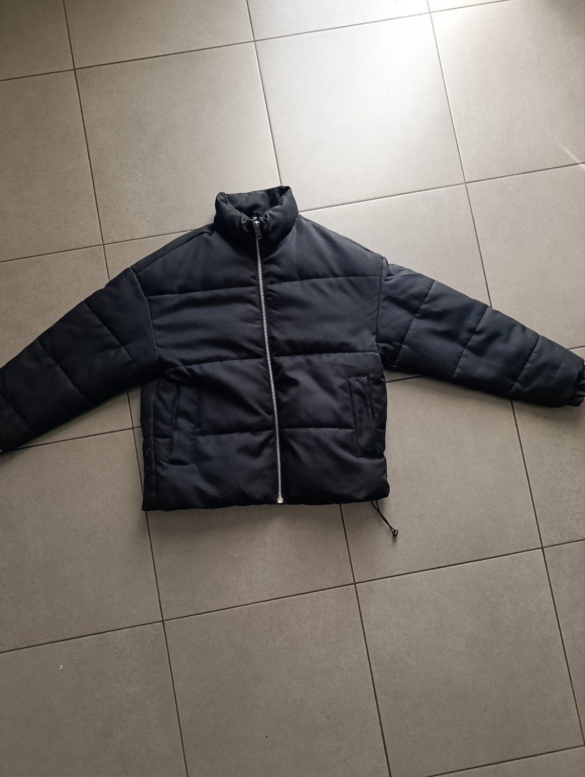 Jack and Jones winterjas, Maat 48/50 (M), Zwart, Ophalen of Verzenden, Zo goed als nieuw
